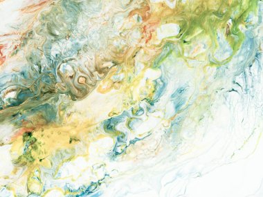 Soyut sanat rengarenk yumuşak resim, yaratıcı el boyası arka plan, mermer sıvı, akrilik sanat, sanatsal doku. Modern sanat. Çağdaş sanat.