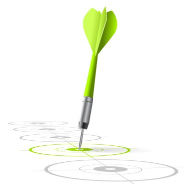 Green business strategy clipart