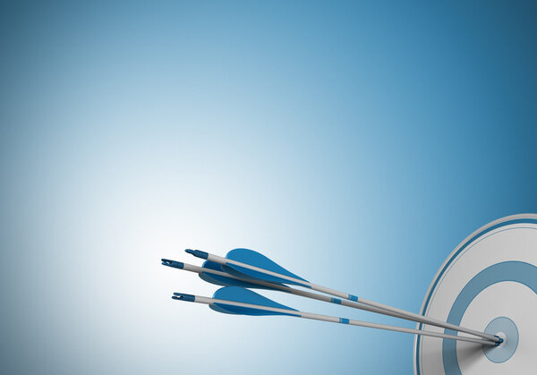 Same objective, target arrow