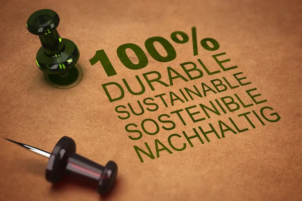 Sustainable Developpement — Stock Photo, Image