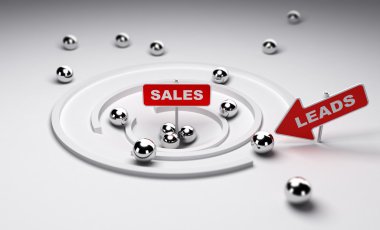 Converting Leads to Sales clipart