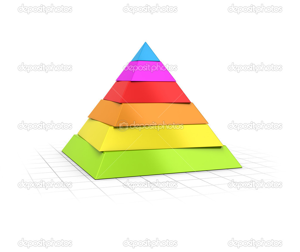 Layered Pyramid Six Levels