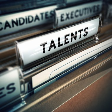 Talents Recruitment Concept clipart