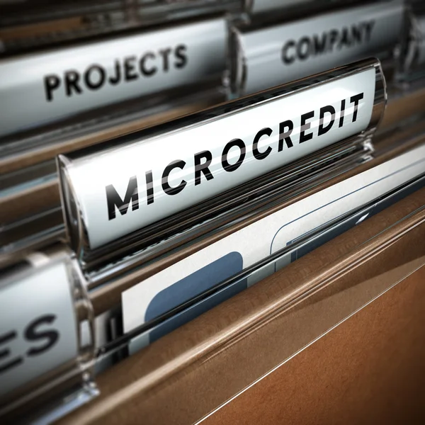 Microcredit — 스톡 사진