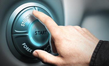 kolay ticaret kavramı - borsa
