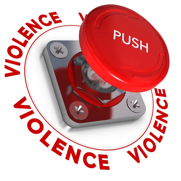 阻止家庭暴力 — 图库照片