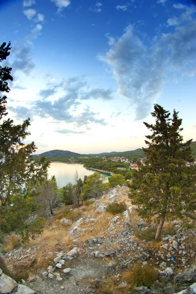 View of the bay, Croatia Dalmatia — Stock Photo, Image
