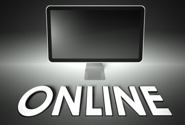 online kelime ile bilgisayar boş ekran