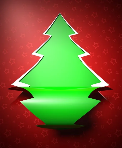 Fondo creativo moderno del árbol de Navidad —  Fotos de Stock