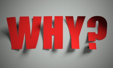 Neden arka planda kağıttan kesilmiş