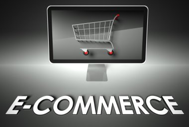 bilgisayar ve e-ticaret, iş ile alışveriş sepeti