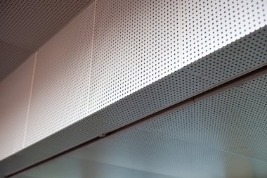 Endüstriyel metal tavan, kentsel iç
