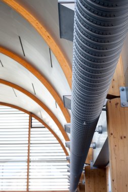 metal boru, kentsel endüstriyel iç