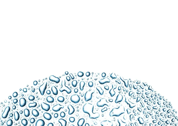 Krople wody tło, miejsca na tekst — Zdjęcie stockowe
