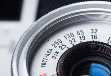 eski kamera, vintage tarzı yakın çekim