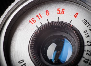 eski kamera, vintage tarzı yakın çekim