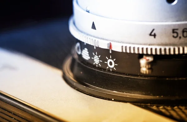 Close up of the old camera, vintage style — Stock Photo, Image