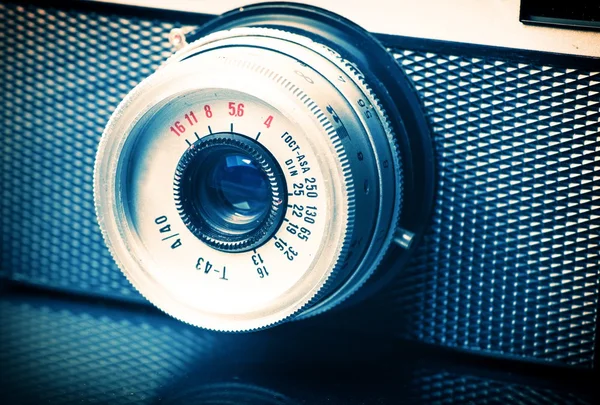 Close up of the old camera, vintage style — Stock Photo, Image