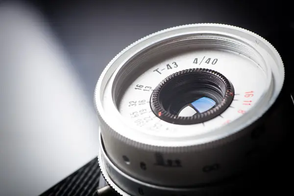 Close up of the old camera, vintage style — Stock Photo, Image