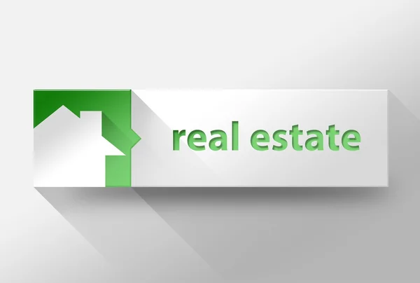 3d Real estate flat design, illustration — Stock Photo, Image
