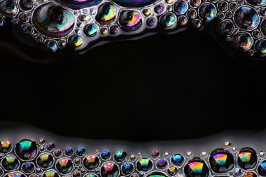 szappanbuborékok absztrakt makró szerkezet másol hely