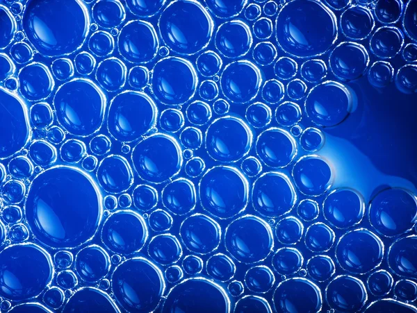 Estructura celular fondo azul abstracto —  Fotos de Stock