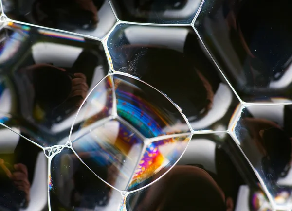 Структура ячейки абстрактный фон, яркие цвета — стоковое фото