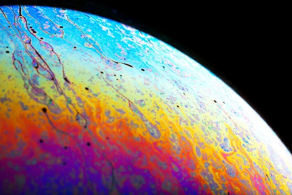 Abstrakt planeten färgstarka bakgrund på nära håll — Stockfoto