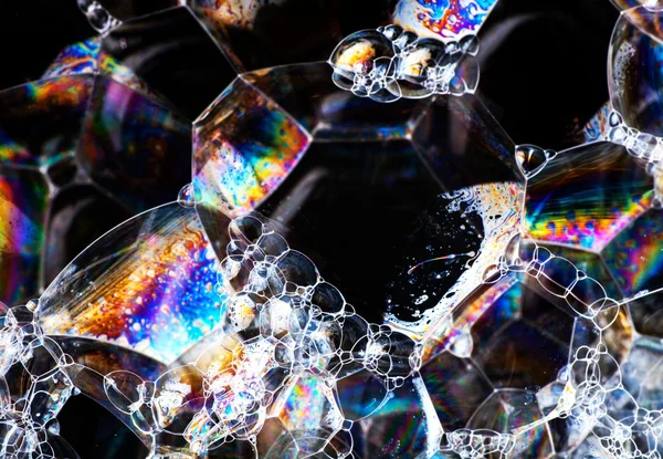 Estructura celular fondo abstracto, colores vibrantes — Foto de Stock