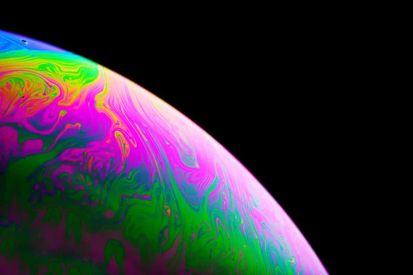 Красочный фон абстрактной планеты — стоковое фото