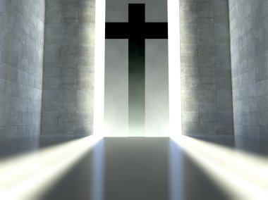 duvar, iman kavramı Hıristiyan çapraz