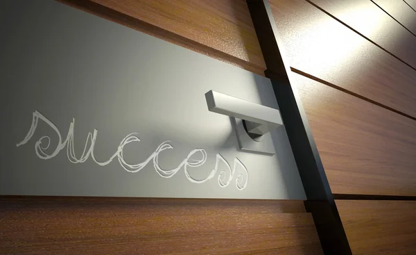 Door to career. Opportunity for success in business — Stock Photo, Image