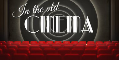 filmlerde eski retro Vintage film ekranı
