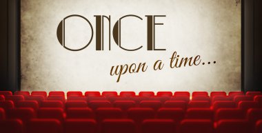 filmlerde eski retro Vintage film ekranı