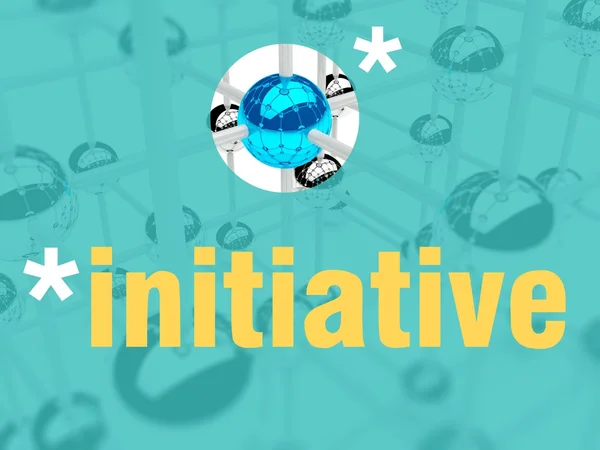 Initiative concept. unique leader individualist — Stock Photo, Image