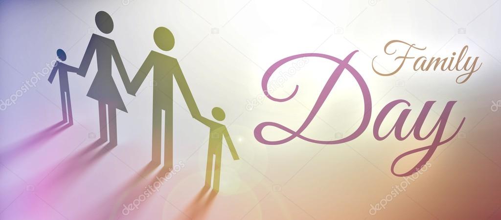 Family Day concept creative illustration