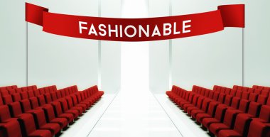 boş moda moda pist arka plan