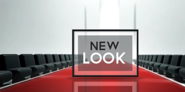 kırmızı halı pist moda yeni bir görünüm