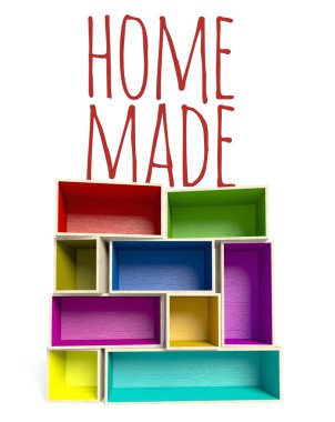 home Made, resim kompozisyon yaratıcı illüstrasyon