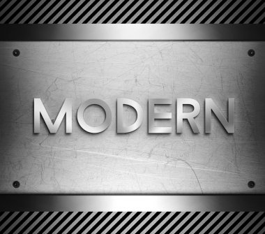 Sac üzerinde modern kavram