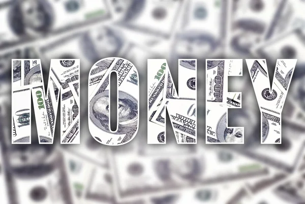 Гроші, долари креативна вічна ілюстрація — стокове фото