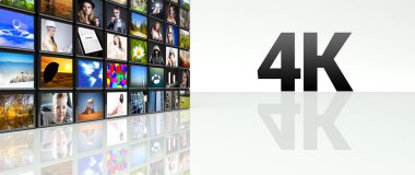 4 k teknoloji video duvar lcd tv panelleri