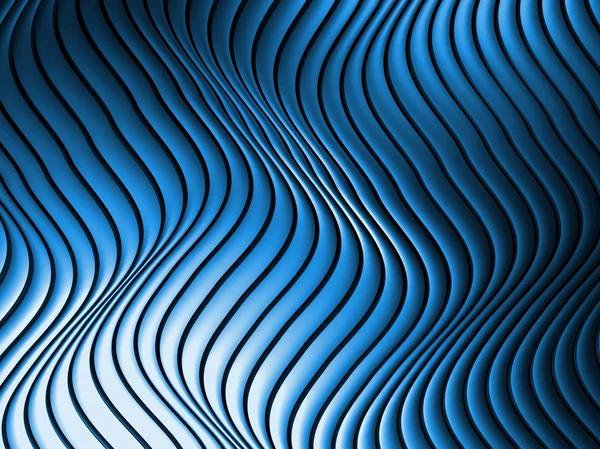 Blue metal abstract architectural wallpaper — Stock Photo, Image