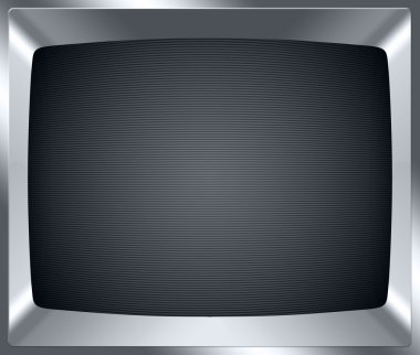 Retro tv ekranı arka plan ile boşaltmak