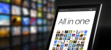 Her bir tablet ile adl kutsal kişilerin resmi