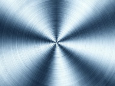 dairesel fırçalanmış metal doku arka plan