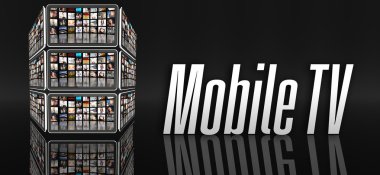 Mobil tv kavramı, Tablet veya lcd kapı aynası