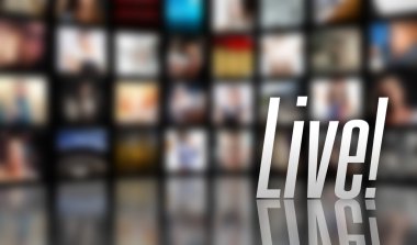 canlı televizyon konsept lcd tv panelleri