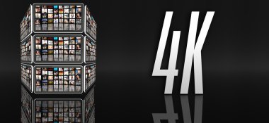 4 k televizyon kavramı, Tablet veya lcd paneller