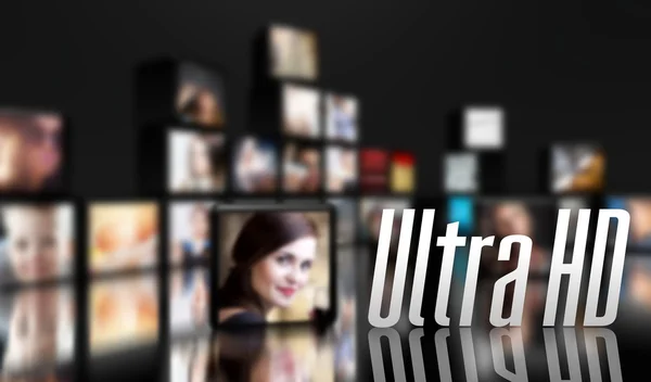 Concept Ultra HD, écrans LCD — Photo